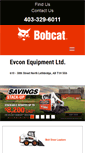 Mobile Screenshot of evconequipment.com